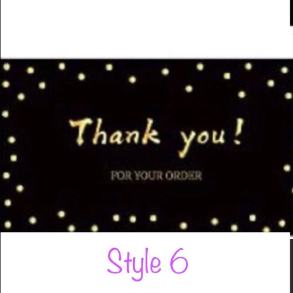 NEW Poshmark Packages "Thank you!" Gift Wrapping Shipping Supplies Set ~ 130Pcs - Picture 13 of 16